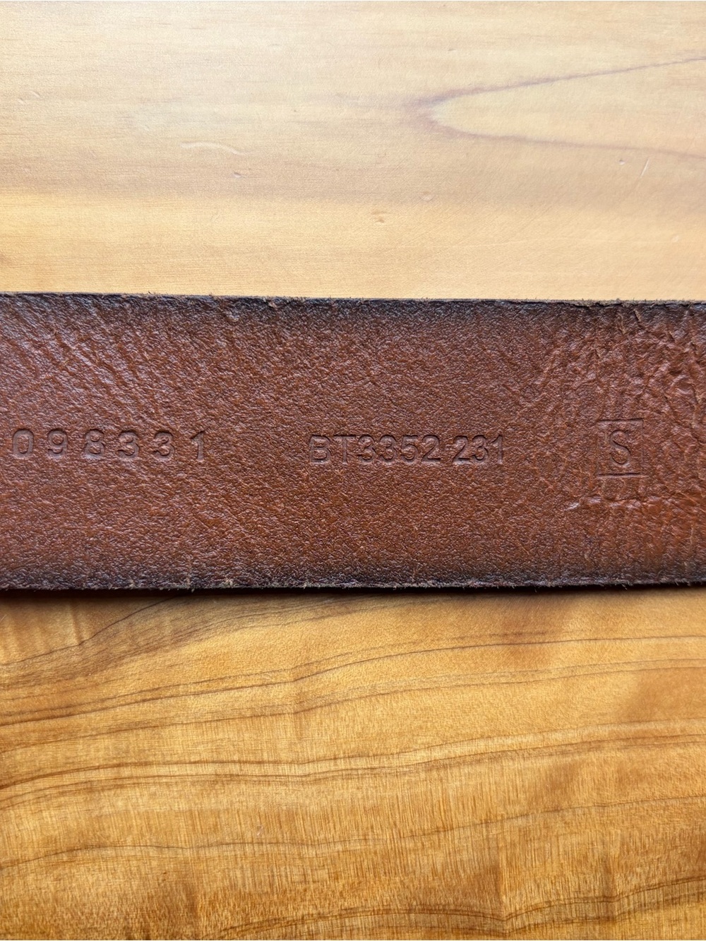 Women's Brown Floral Engraved Belt with Decorative Silver Buckle - Picture 9 of 10